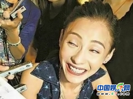 张柏芝陈冠希谢娜刘嘉玲 明星翻白眼吓人\/组图