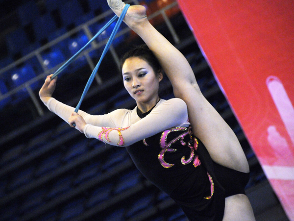 黑龙江省健美操,艺术体操锦标赛赛况