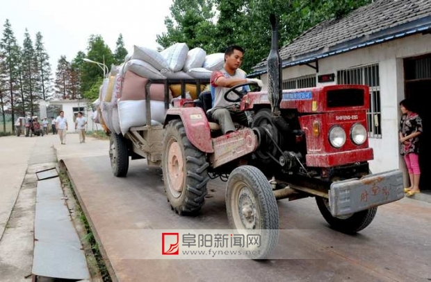 阜阳粮食经纪人服务民户彰显活力