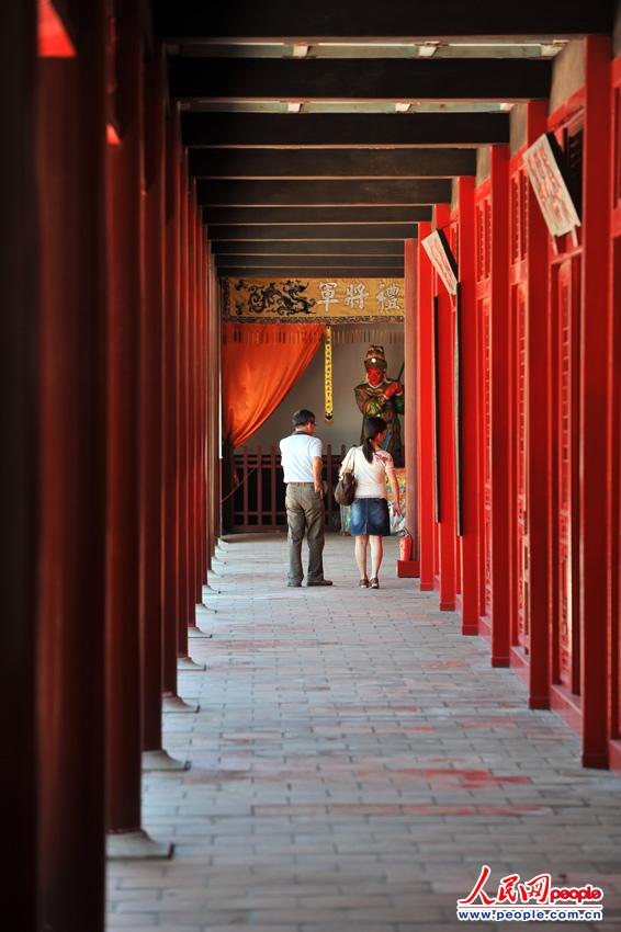 台南延平郡王祠一景。（摄影：翁奇羽）