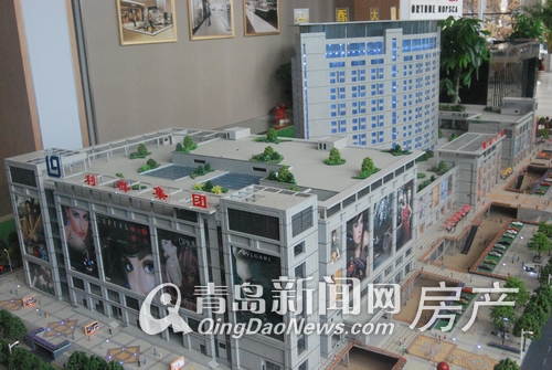 财富广场是青岛首个由商贸集团打造的商业综合体