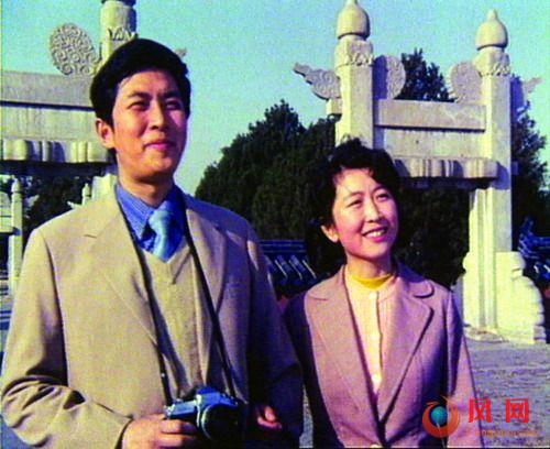 ????唐国强与前妻孙涛的合影