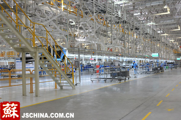 上海大众汽车有限公司仪征分公司:高速度新技