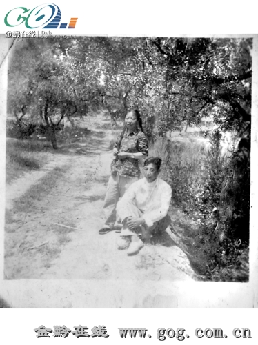 陈慧芳与丈夫祁开钊