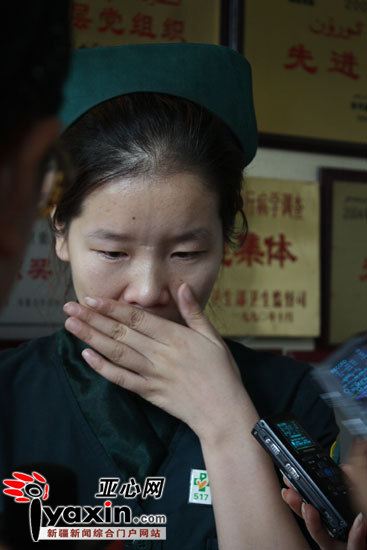 新疆职业病医院120急救人员凌晨救治患者时竟