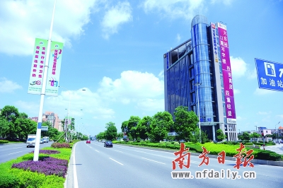 坐落在博爱路上的大东裕已成为中山商业地产的一个标杆。资料图片