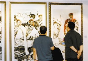 日在香港太古坊云峰画苑举办,共展出15位中国当代著名画家的150幅作品