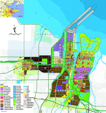 潍坊滨海经济技术开发区总体规划图
