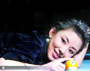 <em>台球</em>赛场上的美女们+<em>性感女神</em>pk邻家女孩(组图