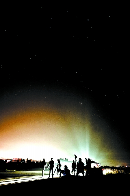 重庆观星指南 不带望远镜 你也可夜观天象(图)