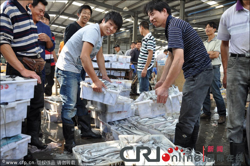 杭州水产市场开售钓鱼岛海鲜(高清组图)