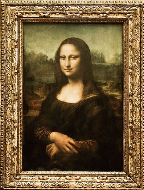 《蒙娜丽莎》是公认的世界经典名画.