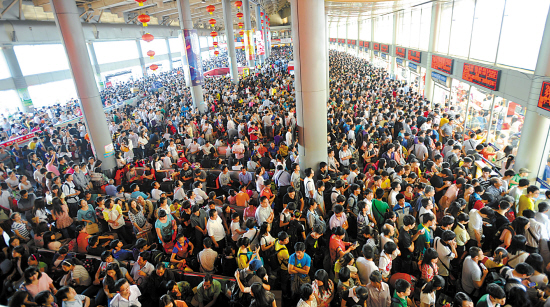 广州市客运站:深圳方向有车晚点