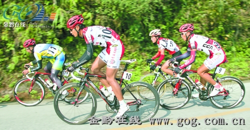 铜仁举行2012年环梵公路全国自行车赛