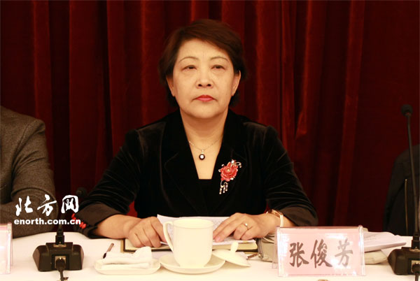 副市长、民进市委会主委张俊芳