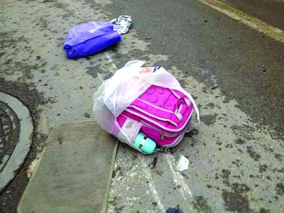 渣土车压死银行行长图片