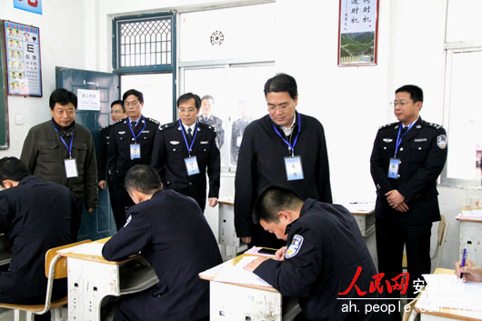 白湖监管分局384名民警竞考15个科级职位