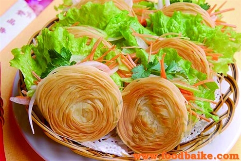 济南传统小吃+盘丝饼