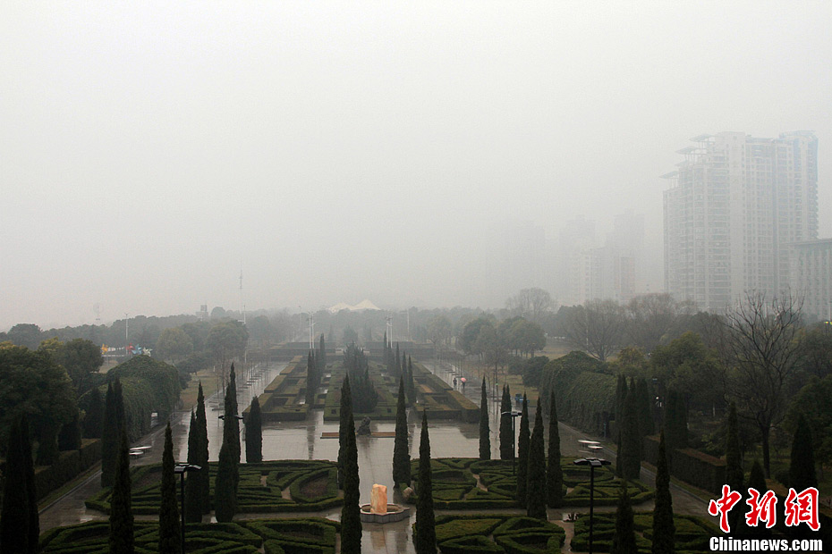 武汉开年首月遭遇近30天雾霾天气
