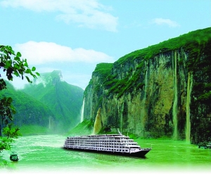 趁假期 乘豪华游轮游三峡