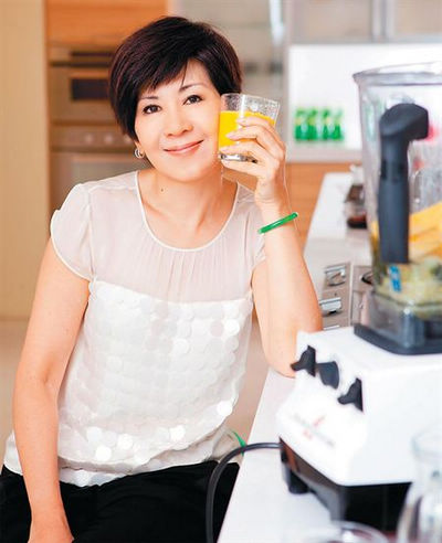 奉行一点点哲学 台湾女主播成健康达人(图)