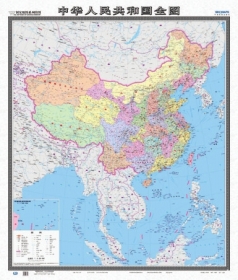 中国地图推出竖版全面展示南海诸岛