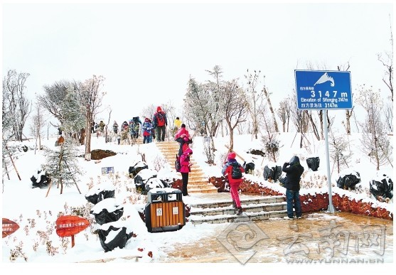 轿子雪山景区专线开通一月