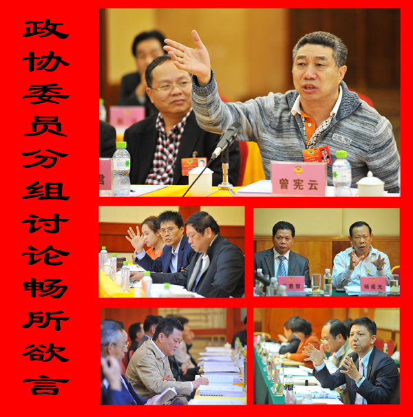 政协海南省六届一次会议分组讨论 委员踊跃发言