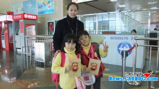 春运将来临 柳州机场无人陪伴儿童骤然增多