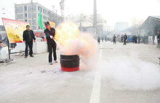 蓟县西车站派出所强化防火安全