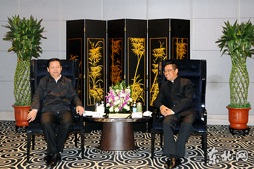 王宪魁与海航集团总裁王健在京会谈