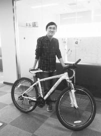 微博晒竞彩彩票 晒回一辆山地车