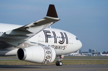 太平洋航空接收首架斐济航空新涂装A330