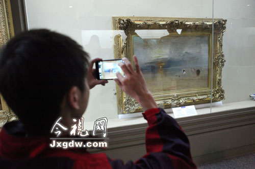 价值亿元的特纳作品《浅水处的加莱海滩：渔民捡拾鱼饵》