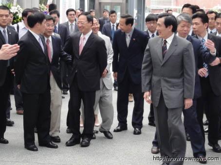 台湾人靠着智力创佳绩 马英九:优势未衰退(图)