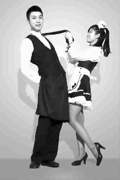 空姐穿<em>女仆</em>装+空少着<em>管家</em>服