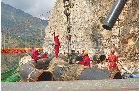 探访中缅油气管道建设 建设者们创造工程奇迹