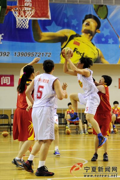 全国女子篮球乙级联赛银川开赛