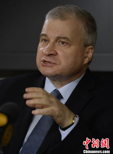 俄新任驻华大使:中俄军事合作显示两国高度互