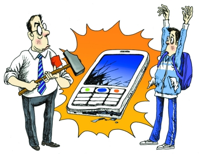 学生手机岂能一砸了之_资讯频道_凤凰网