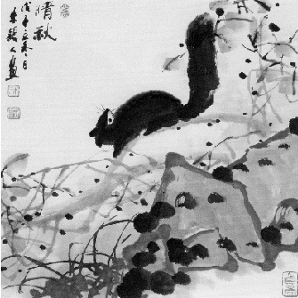 杭州画松鼠第一人画了30年松鼠 见证西湖生态