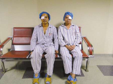 飞来磨光片贯穿左眼球 男子摘除眼球捐出眼角膜_资讯频道_凤凰网