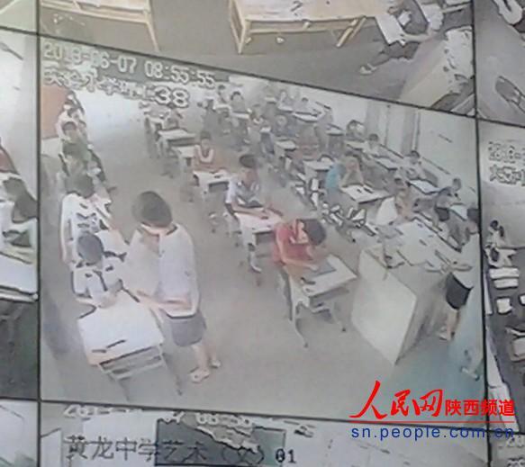 探秘陕西高考监控室(组图)