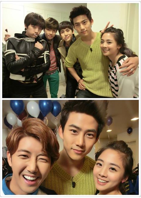 《我结》鬼鬼玉泽演现身首尔 街头约会幸福甜蜜