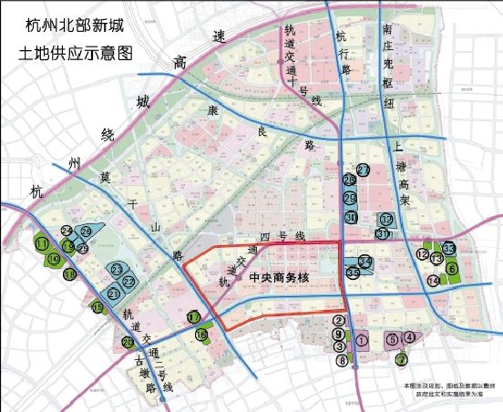 杭州北部新城开发建设起步:投资高地 创见未来