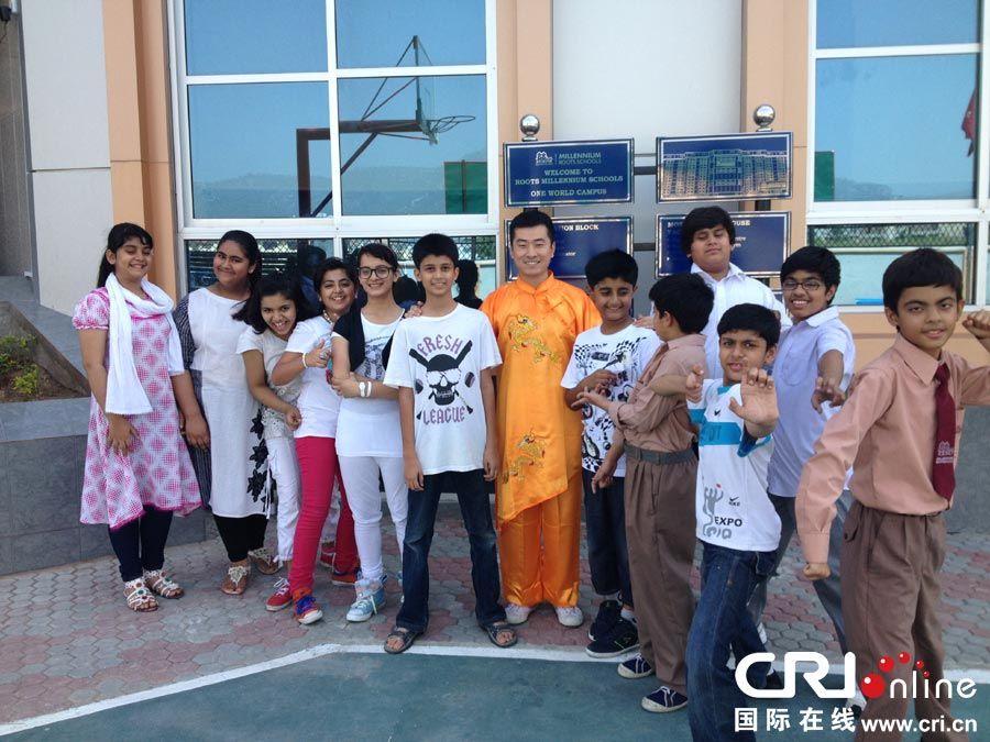 巴基斯坦广播孔子课堂新校区开展太极拳教学(