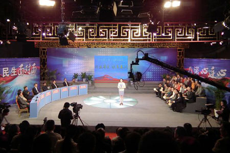 湖南益阳:电视问政 民生面对面,八诺心连心