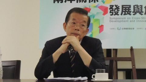 资料图：谢长廷认为，台湾最需要改善关系的就是中国大陆。