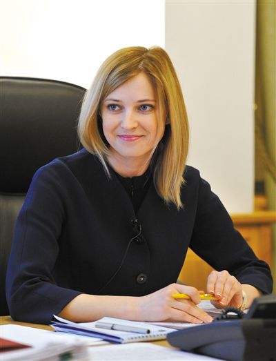 克里米亚美女检察官:天使面孔 鹰派性格(组图)