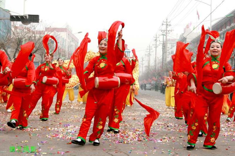 组图:盘点各地春节民俗体育活动